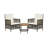 Edine - Person Patio Conversation Set with Cushions