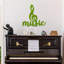 Décoration murale Lush Melody Moss Treble Clef - Décoration murale