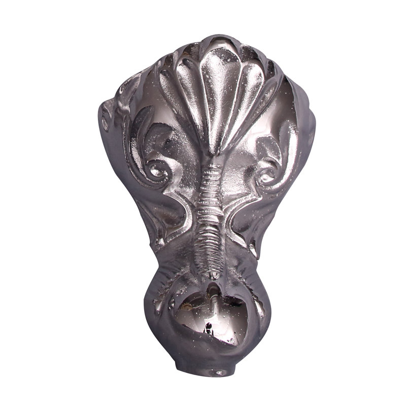 Baignoire de trempage sur pattes en fonte 57 "x 31" Grayson, Chrome poli