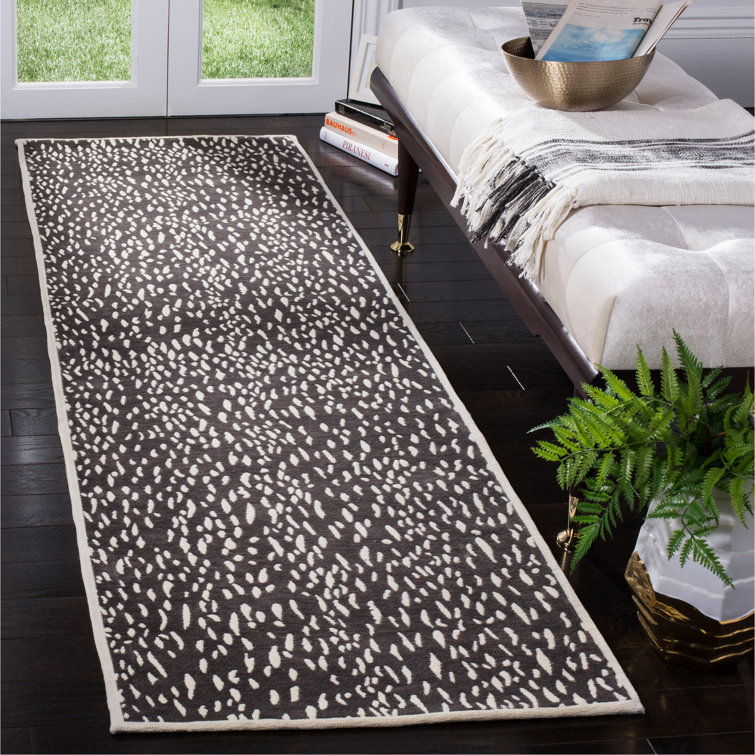 Ankit Hand Loomed Performance Animal Print Rug