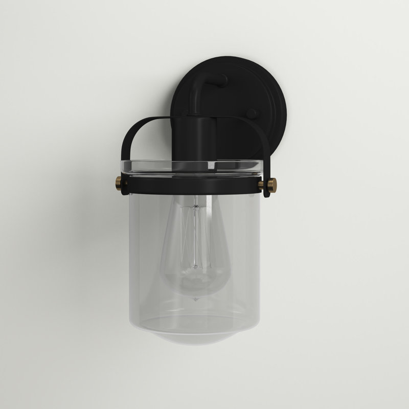 Georgetown 1 Light Armed Wall Sconce, Oil Rubbed Bronze