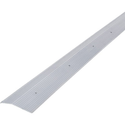 M-D 78212 36" X 2" Silver Fluted Carpet Bar A824-1PK
