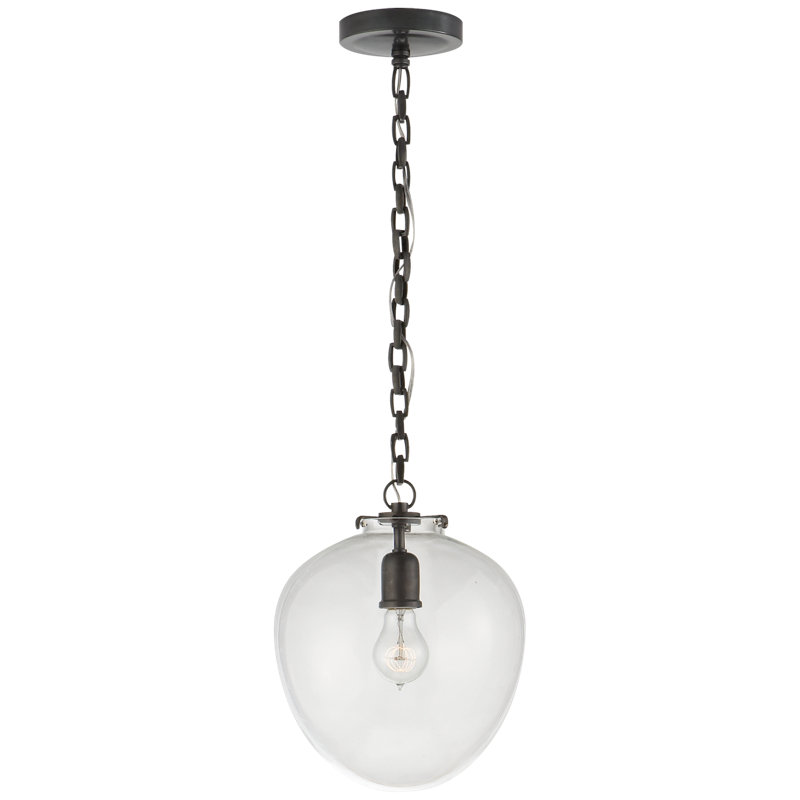 Thomas O'Brien Katie Acorn Pendant, Bronze, Clear