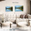 Arbres Kerrick au bord du lac Mcdonald-107694993