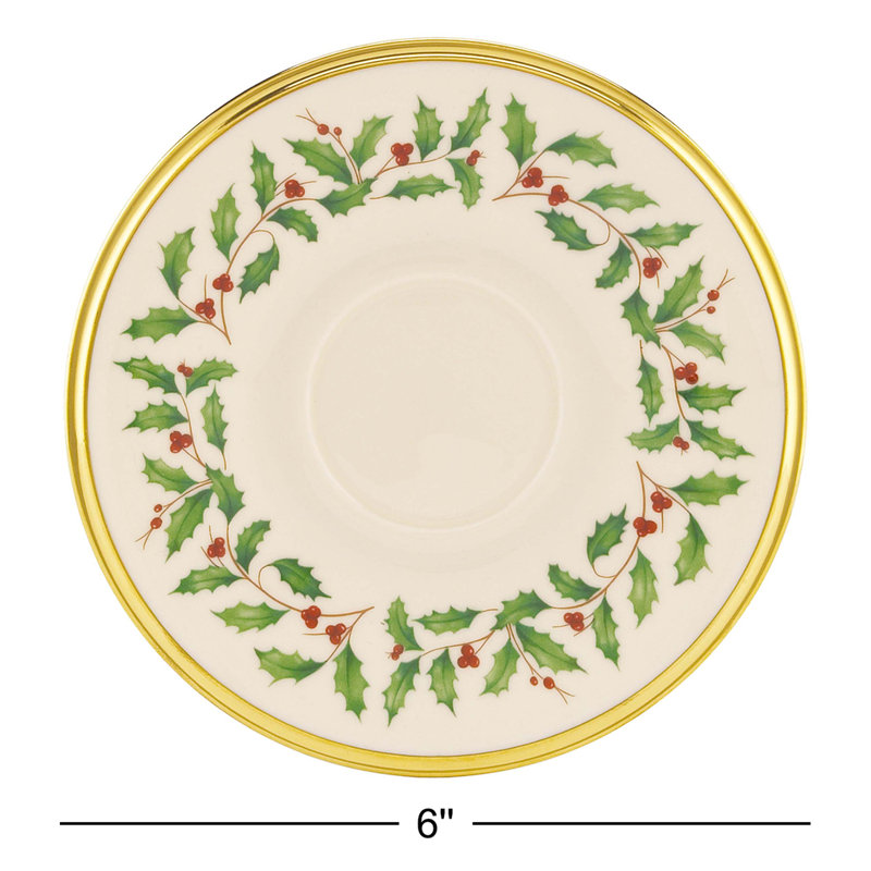 Lenox Holiday 6" Saucer