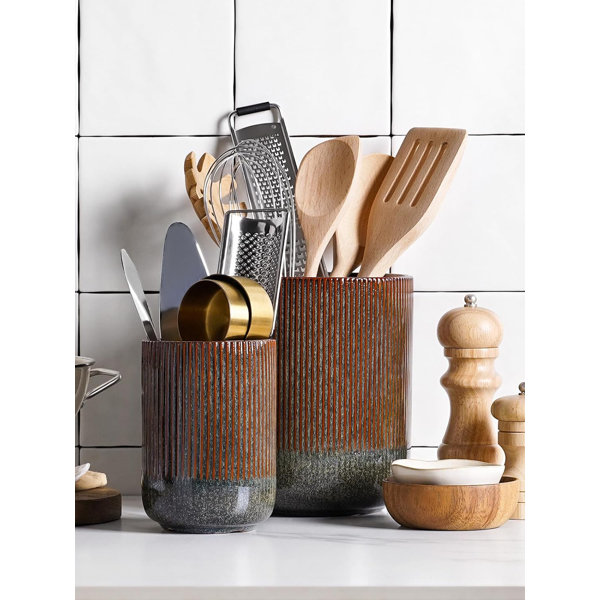 Nora Fleming Ceramic Utensil Crock - Kitchen Countertop