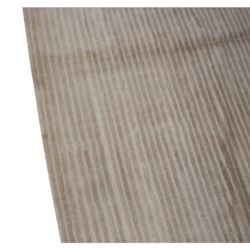Hand Knotted Area Rug in White