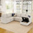Seybert U Shaped Sofa Set Large Pullout Sofa Bed Modular Sectional Couch With Storage Ottoman-101956947