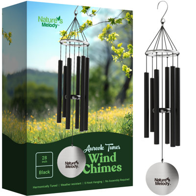 Nature's Melody Tuned 6-Tube Outdoor Wind Chimes
