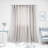 Gathered Linen-Textured Grommet Semi-Sheer Curtains-1476557346-1476557350