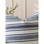 Housse de coussin texturé texturé à rayures avec frange, 18 po x 18 po-130418655