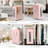75L Slim Laundry Hamper with Wheels and Removable Laundry Bags-2140237484