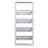 Hafner 71"H 5-Shelf Wood Open Back Bookcase-646967690