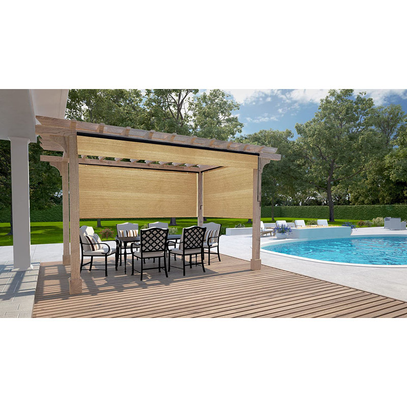 Panneau mural vertical ajustable en tissu Garden Shade