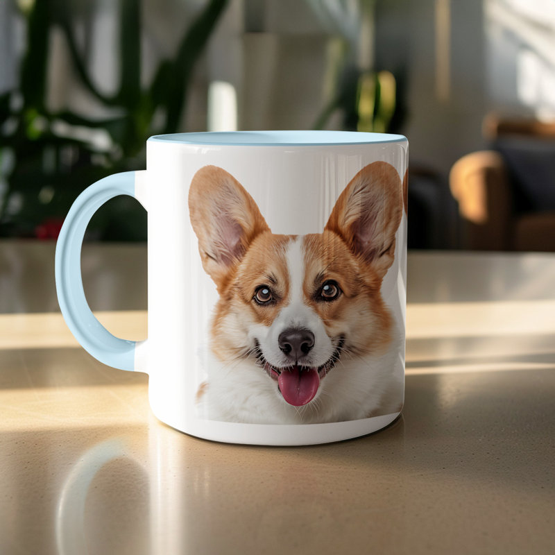 Mug, 1, Light Blue