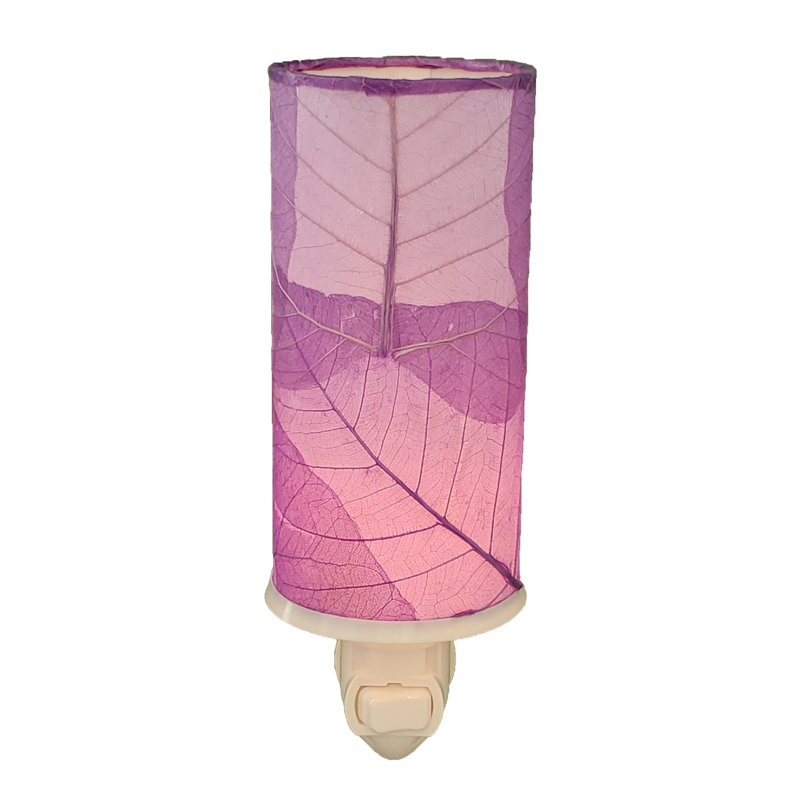 Éclairage pour nuit de cylindre, Mauve