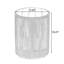 Table d'appoint en bois avec corde pour patio et cour - élégance rustique, support de 175 lb, mobilier d'extérieur à assemblage rapide, hauteur de 18,42 po, idéal-1064992899-1064992900