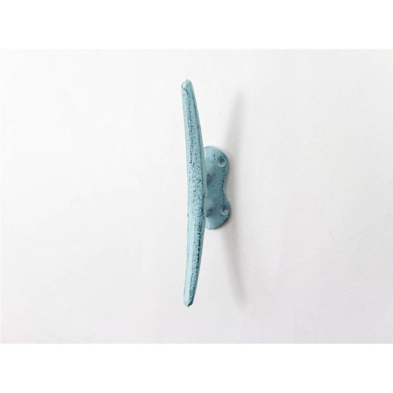 Talia Metal Wall Wall Hook, Dark Blue Whitewashed