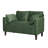 48" Modern Corduroy Loveseat Couch-1821988687