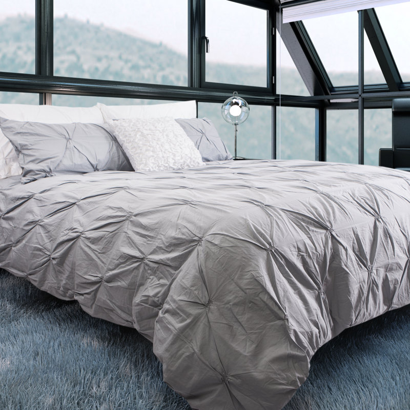 Ensemble de housse de couette, Argent