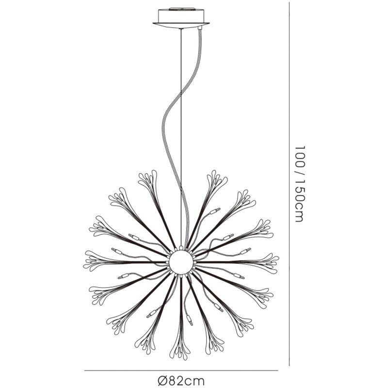 11 - Light Unique/Statement Chandelier