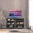 TV Stand, Buffet Sideboard Console Table, Dark Teal