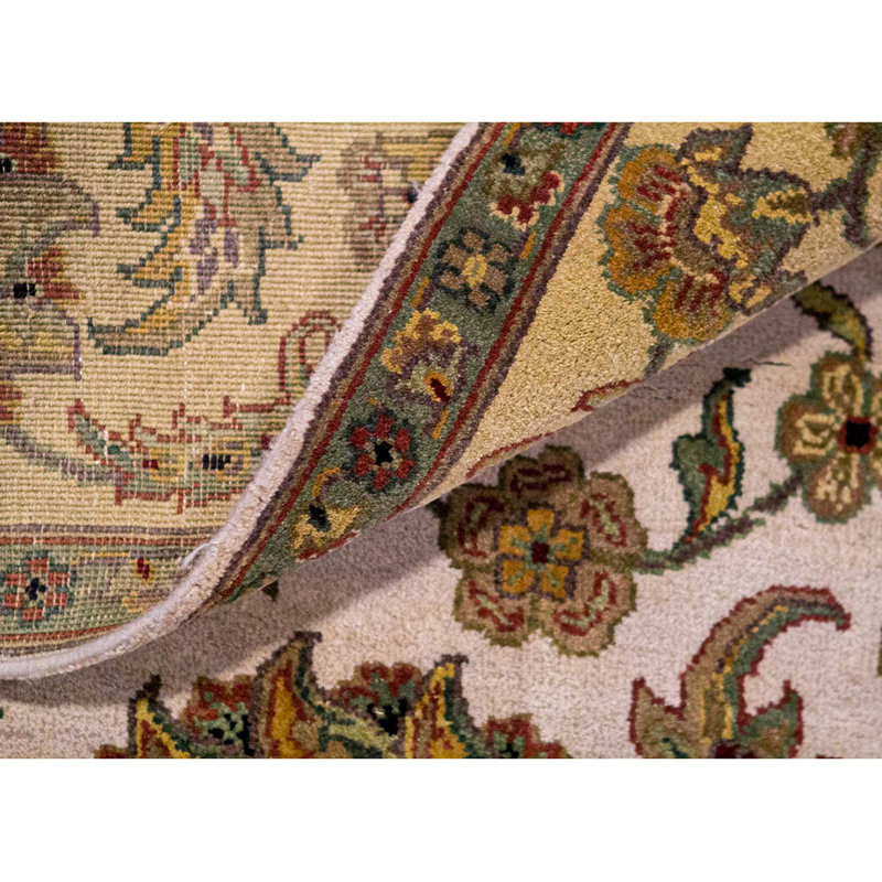Wool Floral Area Rug