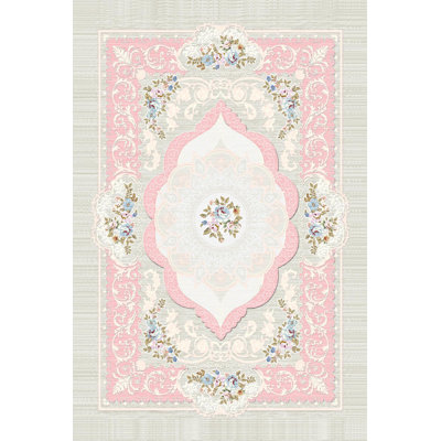 Premium Woven Area Rug, 100% Polyester, 4.6 x 7.2 ft | Antibacterial, Non-Slip PVC Dot Underside | 3D Digital Printing, Machine Washable, Pile Height: 0.3 in | Ideal for Living Room, Bedroom, and Dining Spaces