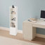 Petite armoire de rangement autoportante avec tablettes étroites-929164610-929164611