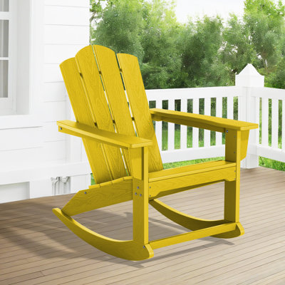 Chaises berçantes en PEHD Adirondack