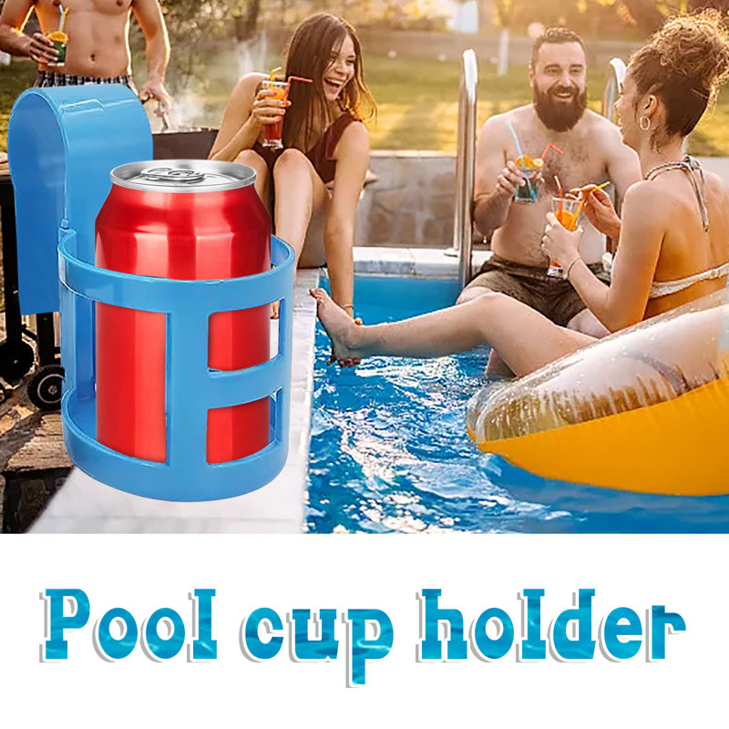 Support de piscine multifonctionnel pour tablette multifonctionnelle, Blue