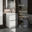 Ensemble de meuble-lavabo simple 24 po Pineville