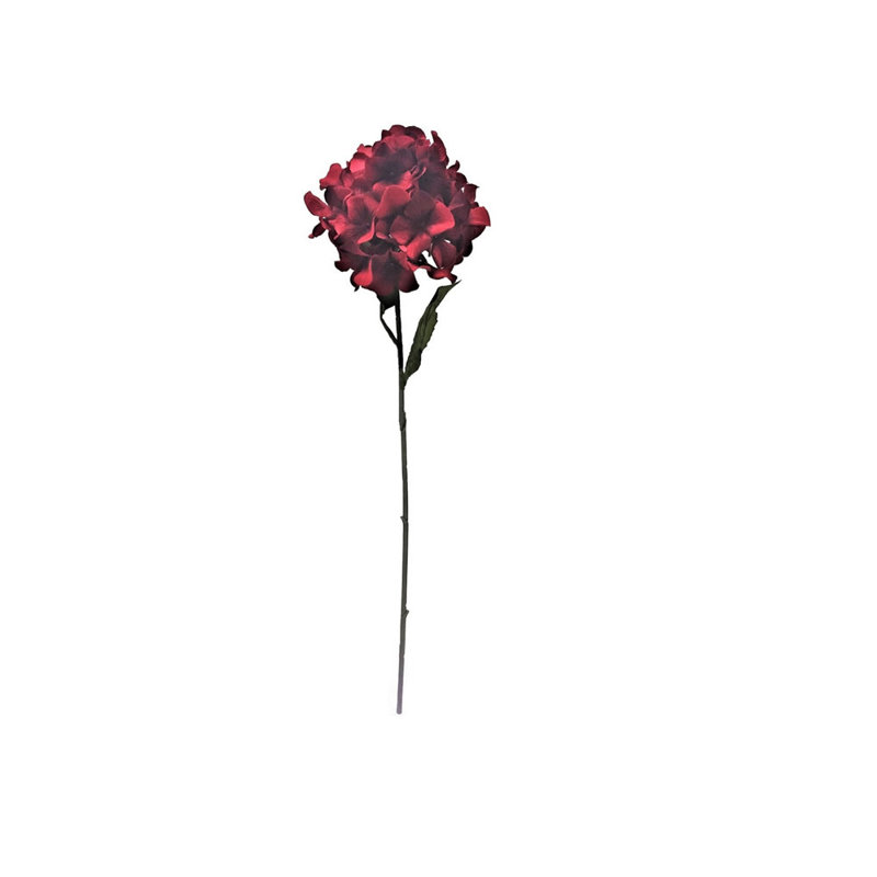 Tige d'hortensia artificielle, Brun