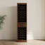 Armoire à vin de couleur brun noyer 28 - Buffet pour la décoration modulaire à usage domestique-894743701