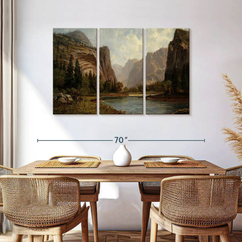 Alvord Gates of the Yosemite, H 36 po x l 57 po