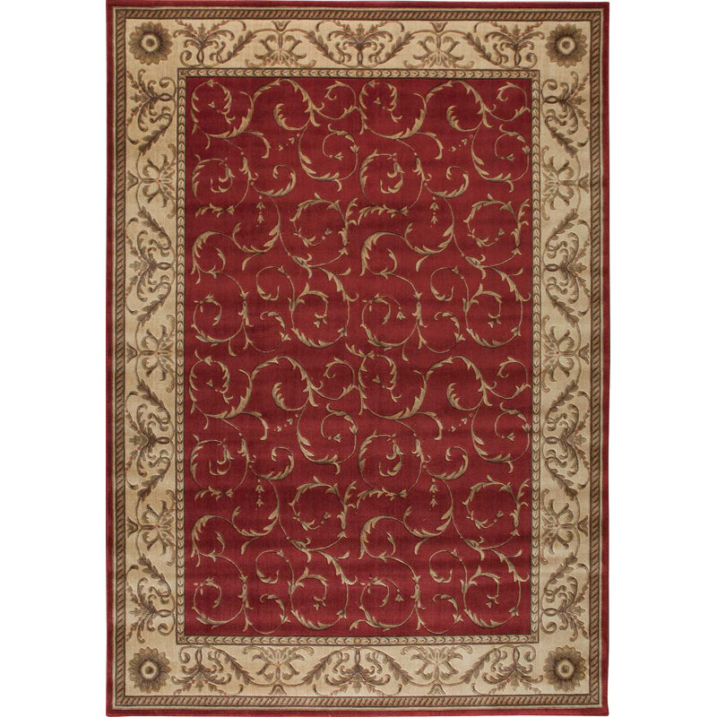 Tapis rouge Annalese, Rectangle 5 pi 3 po x 7 pi 5 po