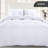 Bedding Comforter Duvet Insert, Quilted Comforter With Corner Tabs, Box Stitched Down Alternative Comforters Queen Size