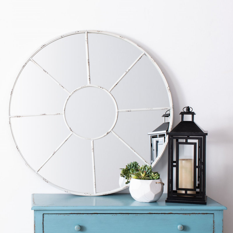 Dyar Metal Flat Wall Mirror