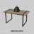 59'' Modern Industrial Rectangular Dining Table