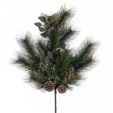 The Holiday Aisle® 26'' Faux Pine Branch