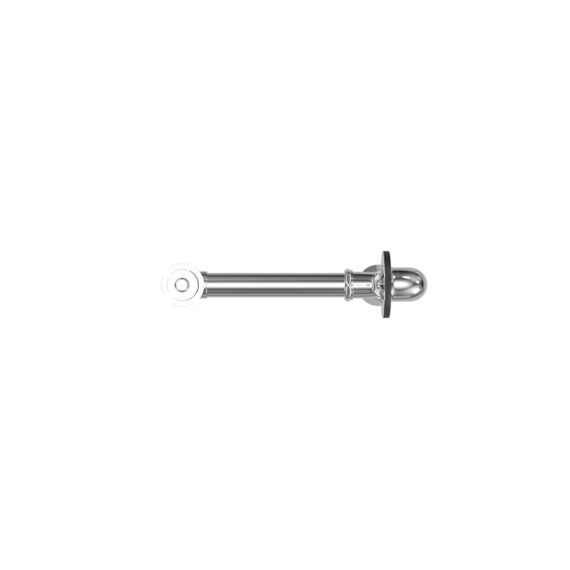Drain de baignoire 1,5 "avec trop-plein, Chrome