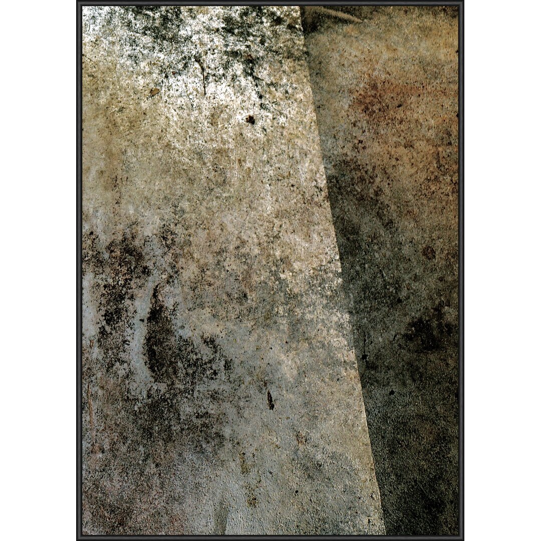 Gerahmtes Poster „Cement IV“ von Nicole Gadiel, Kunstdruck