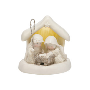 Snowbabies Dream Beneath the Christmas Star Figurine 4.7in H