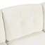Lit modulaire beige avec porte-gobelets et commodité, canapé 86,6 po 2 ports, supports, 86,6 po pour une vie confortable-396938224