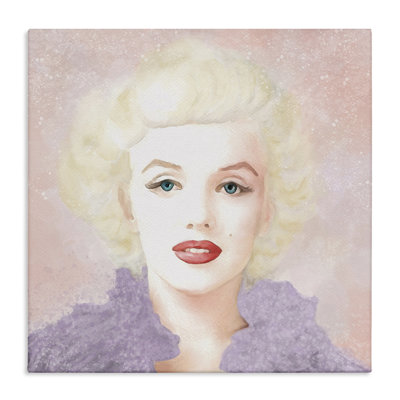 «Pastel Marilyn Portrait» par Amy Hall