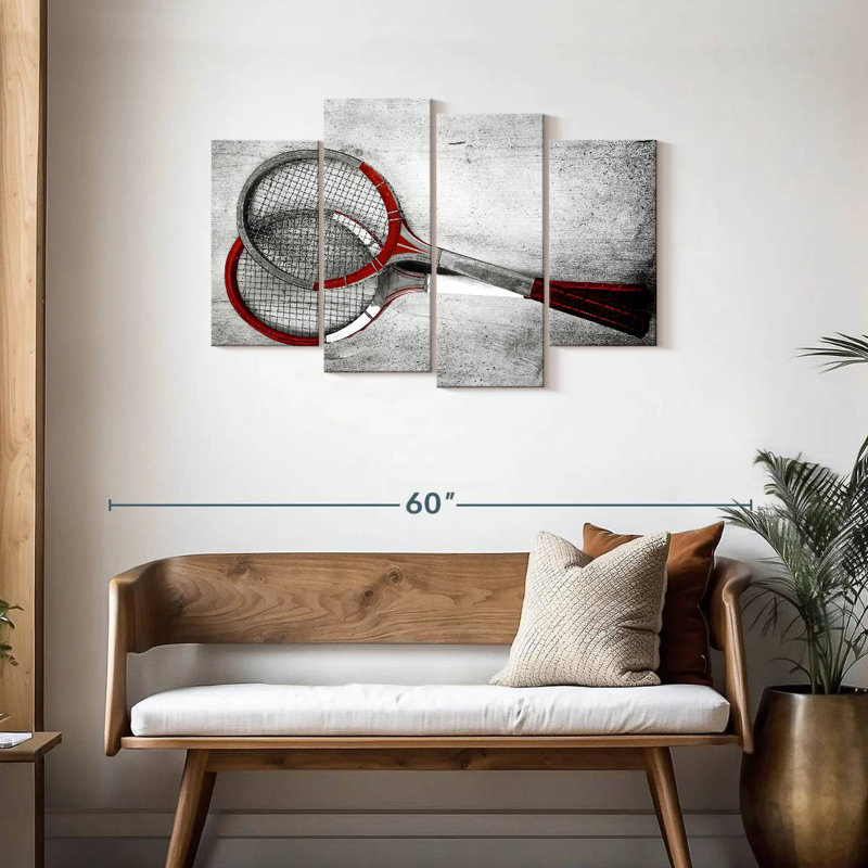 Tennis red pop Sireci, H 27 po x l 43 po