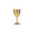 The King's Royal 8 oz. Brass Goblet