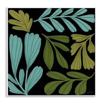  «Varied Leaves Collage» par Cheryl Warrick