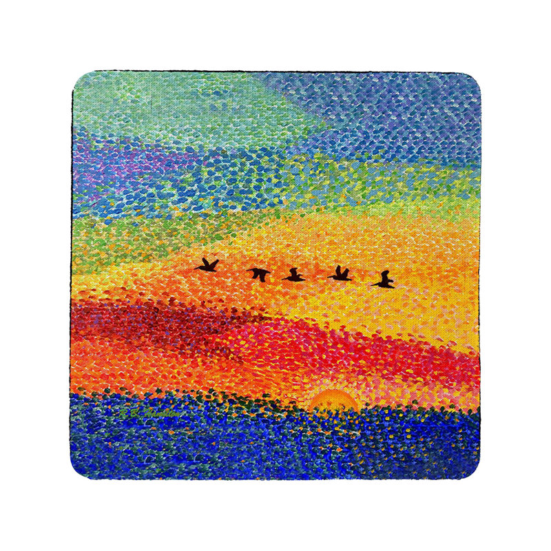 Ensemble de 4 sous-verres Pelican Sunset