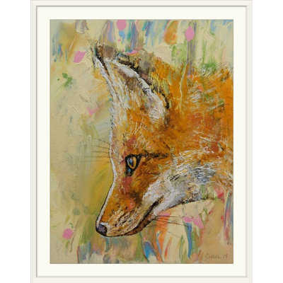 «Leyton Red Fox» par Michael Creese, reproduction d'art